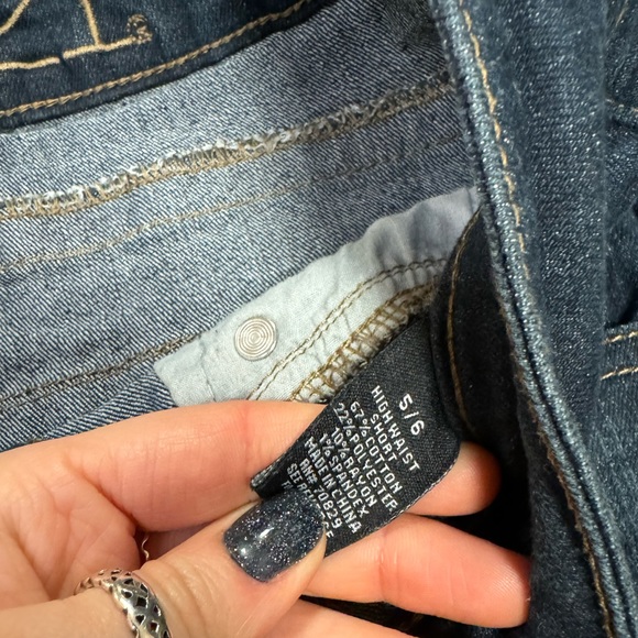 Rue 21 High Waist Jeans Shorts 5/6 - Picture 4 of 4